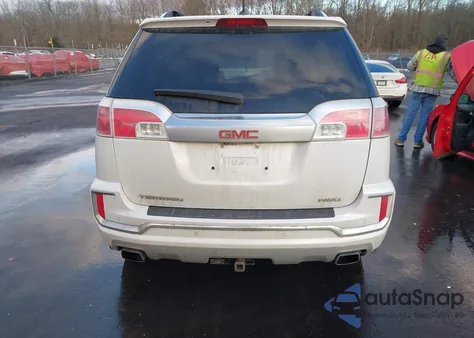 2016 GMC Terrain Denali из США, поврежденный, VIN 2GKFLVE36G6118870